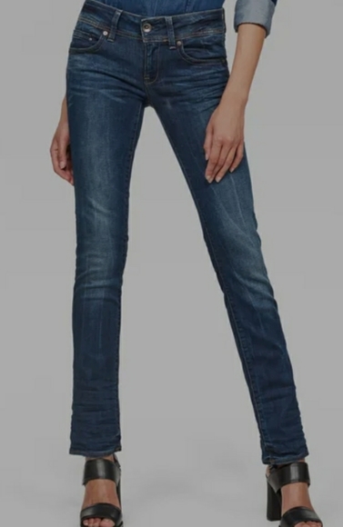 G-Star Raw Midge Saddle Straight Jeans - Picture 3 of 6